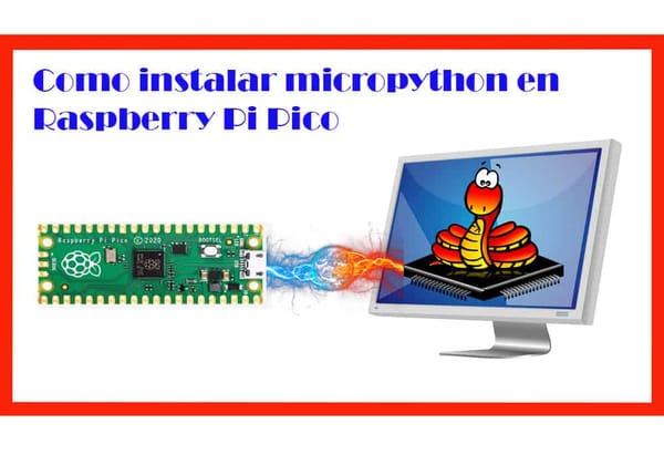 Instalar micropython en raspberry pi pico